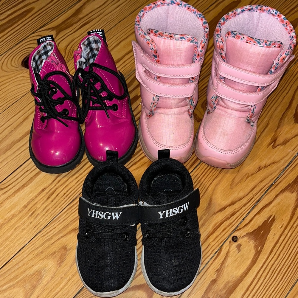Toddler girls shoes bundle size 5